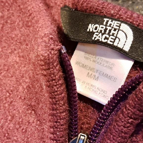 Vintage The North Face wool Zip Up sweater - Picture 5 of 12